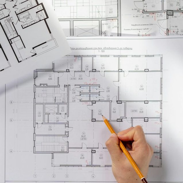 Grundriss – Flucht- und Rettungsplanung Gebäudegrundriss als Basis für die Erstellung von Flucht- und Rettungsplänen